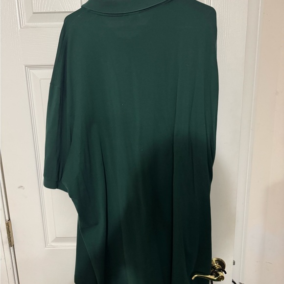 Polo by Ralph Lauren Men's Green Polo Shirt - Picture 2 of 3